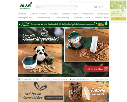 alsa-hundewelt.de besuchen