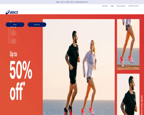 asics.com besuchen