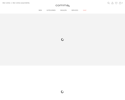 comma-fashion.de besuchen