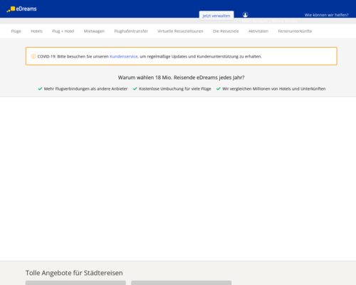 edreams.de besuchen