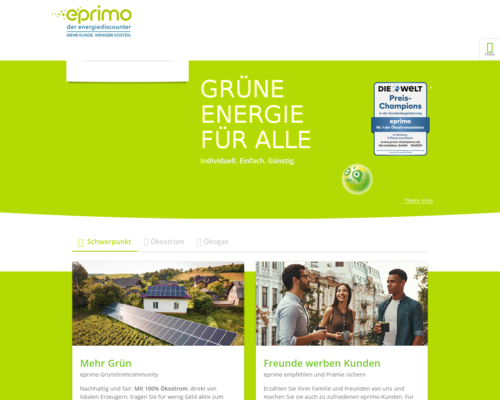 eprimo.de besuchen