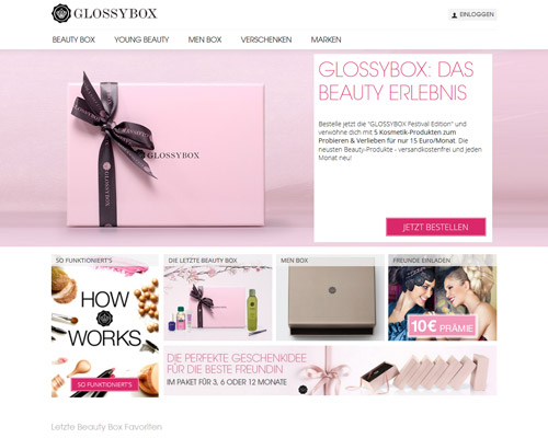 glossybox.de besuchen