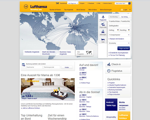 lufthansa.com besuchen