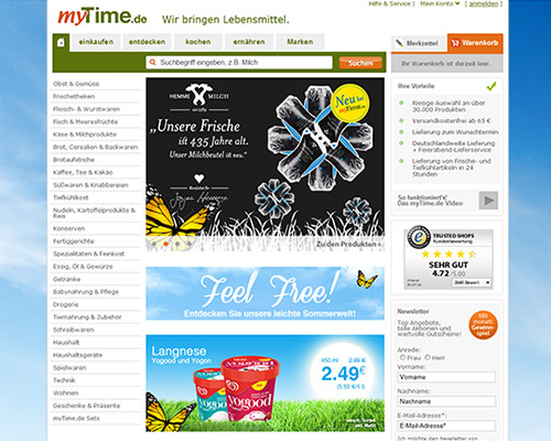 mytime.de besuchen