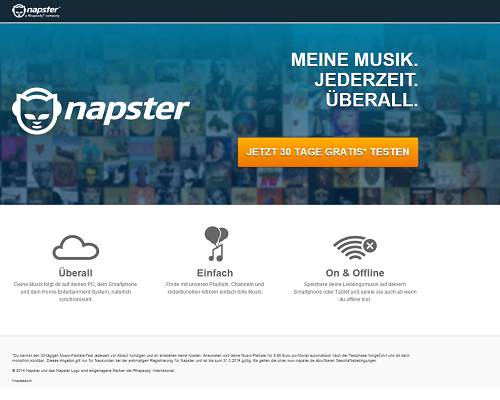 napster.de besuchen