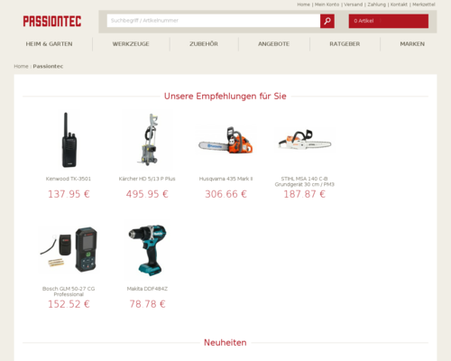 passiontec.de besuchen