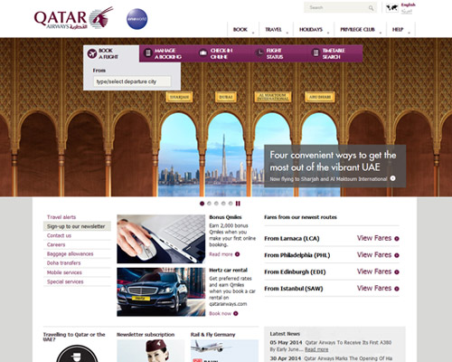 qatarairways.com besuchen