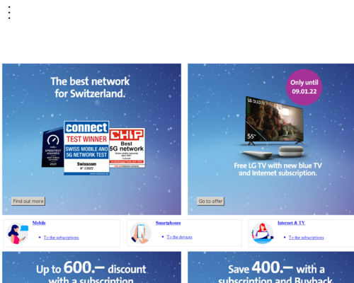 swisscom.ch besuchen