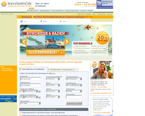 travelantis.de besuchen